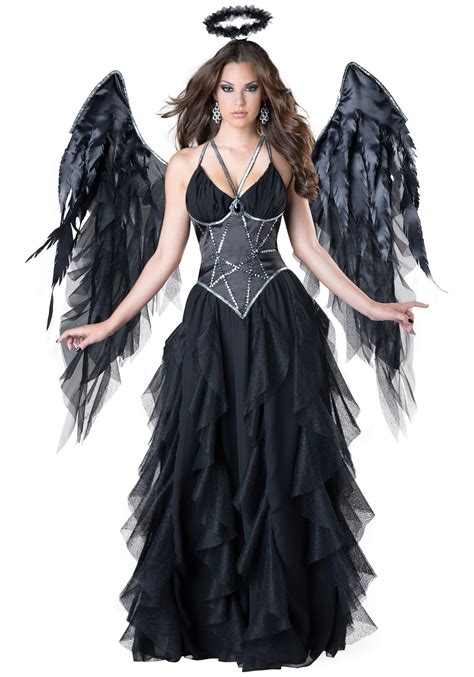 black angel costume|dark angel costumes for adults.